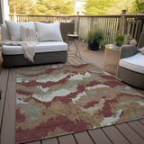 addison chantille acn865 paprika rug