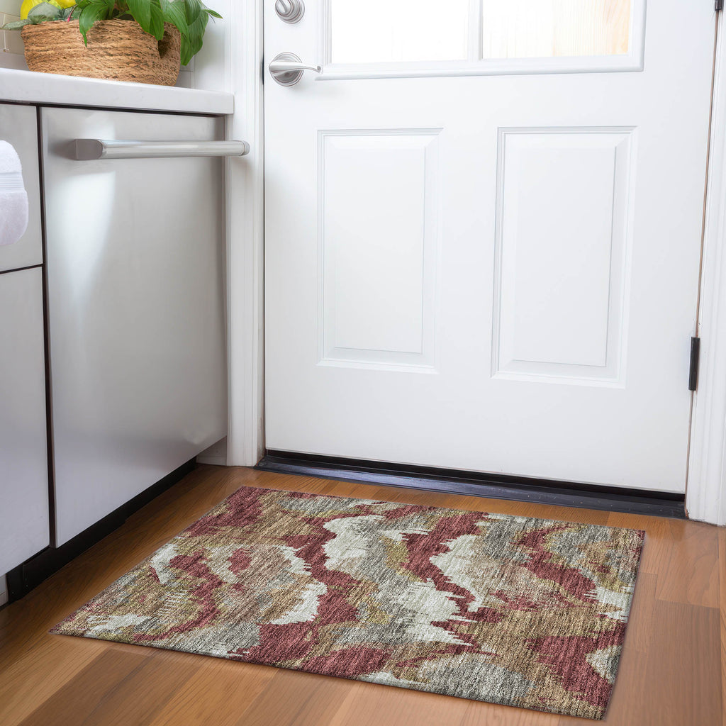 addison chantille acn865 paprika rug