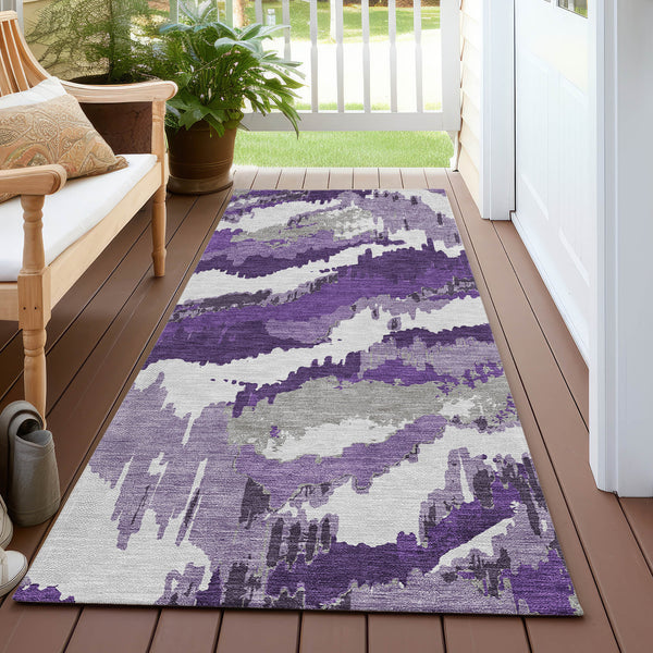 addison chantille acn865 purple rug
