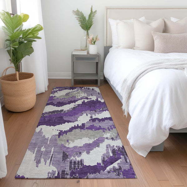 addison chantille acn865 purple rug