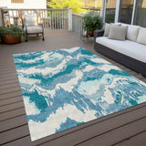 addison chantille acn865 teal rug