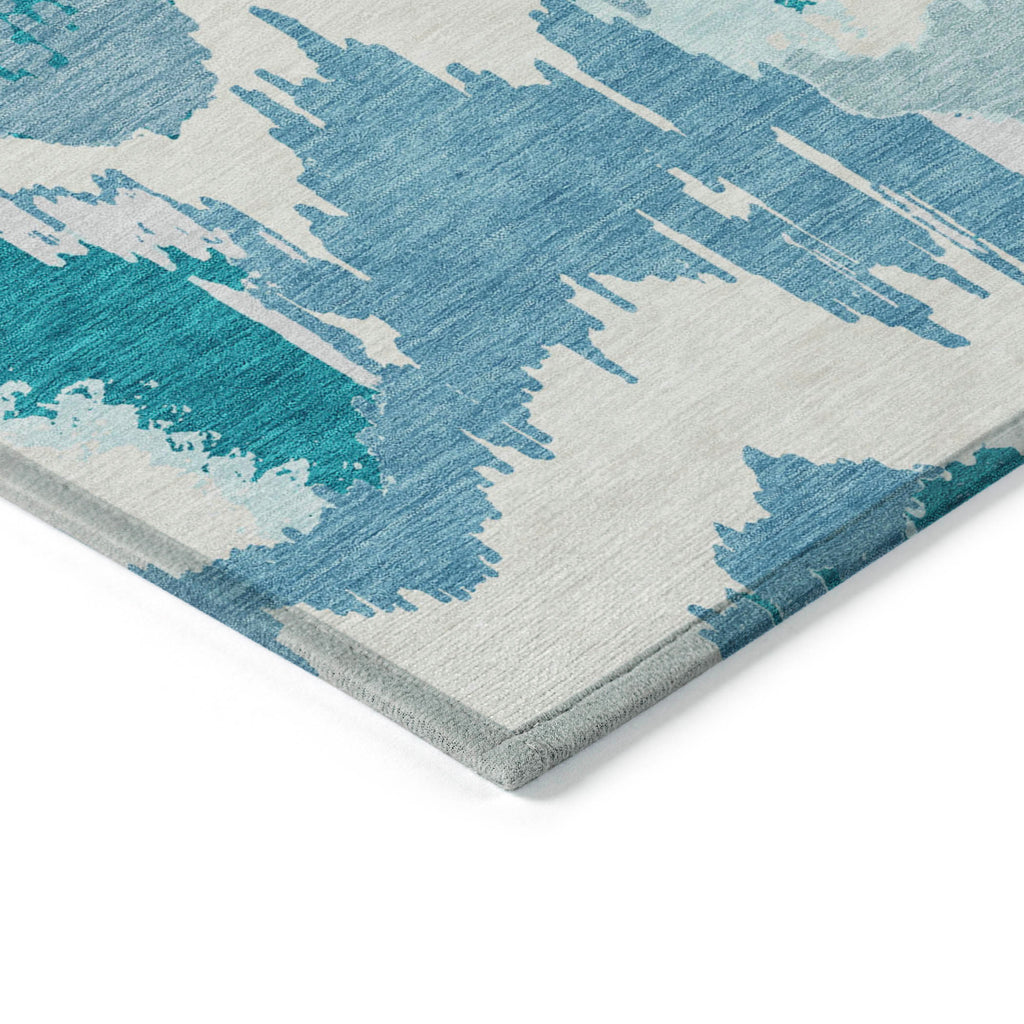 addison chantille acn865 teal rug