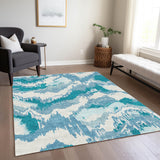 addison chantille acn865 teal rug