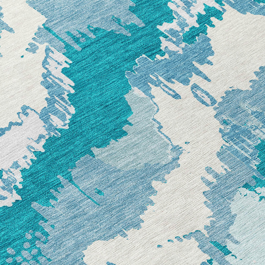 addison chantille acn865 teal rug