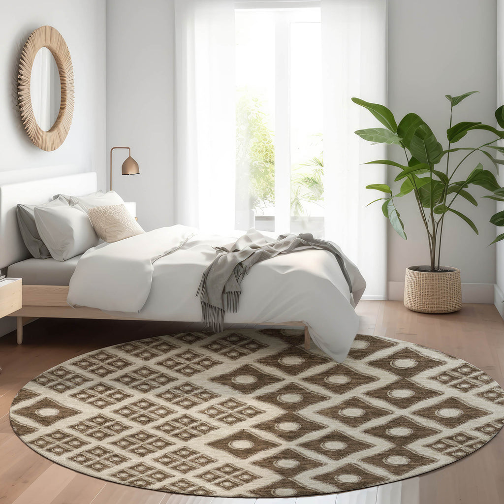 addison chantille acn866 brown rug