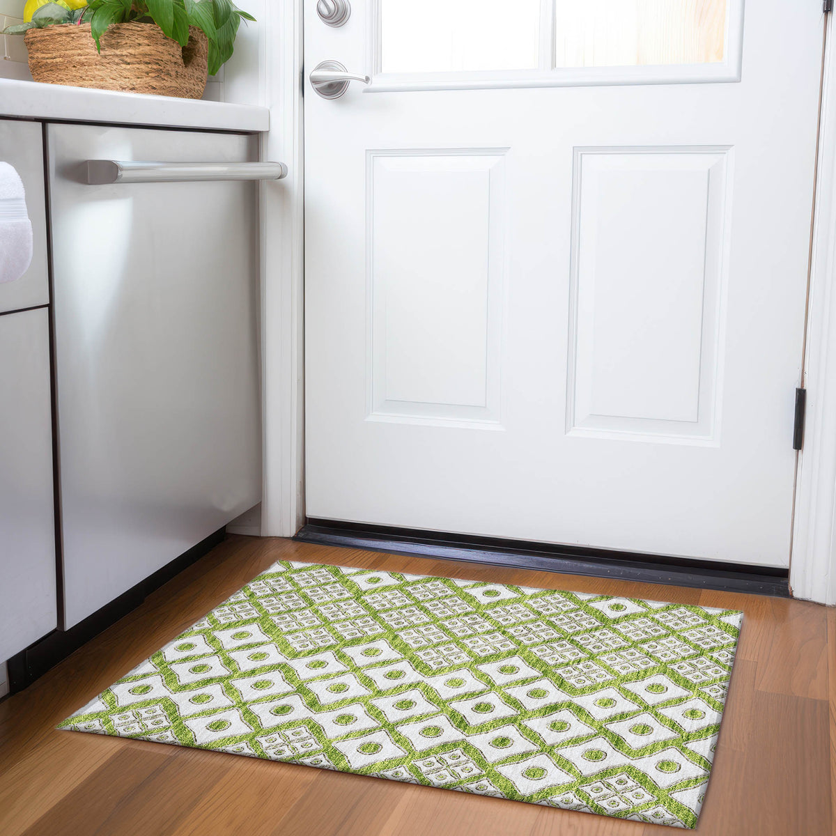 addison chantille acn866 lime rug