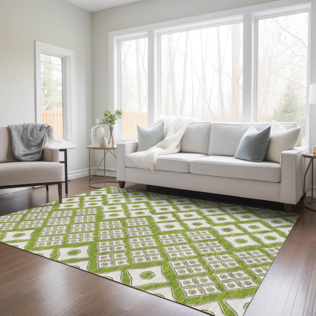 addison chantille acn866 lime rug