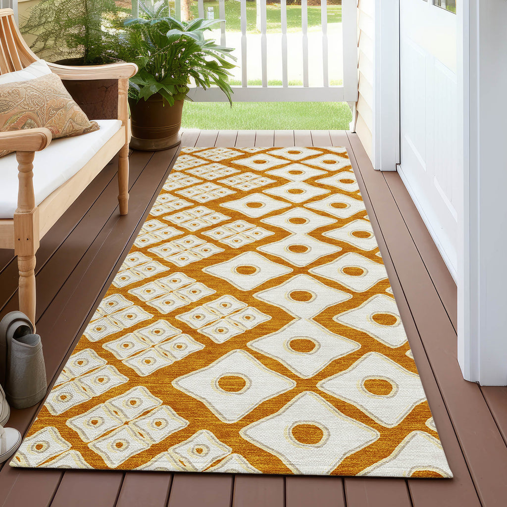 addison chantille acn866 orange rug