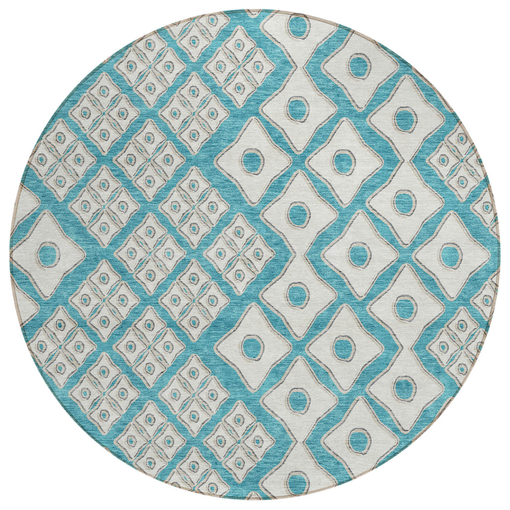 addison chantille acn866 teal rug