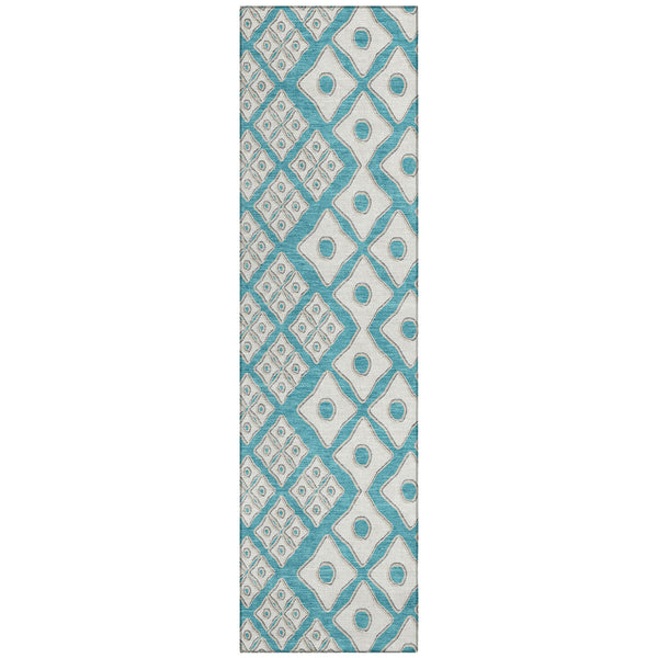 addison chantille acn866 teal rug