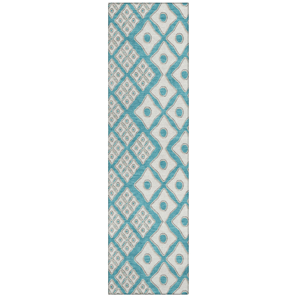 addison chantille acn866 teal rug