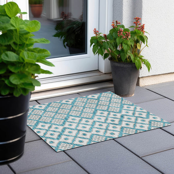 addison chantille acn866 teal rug