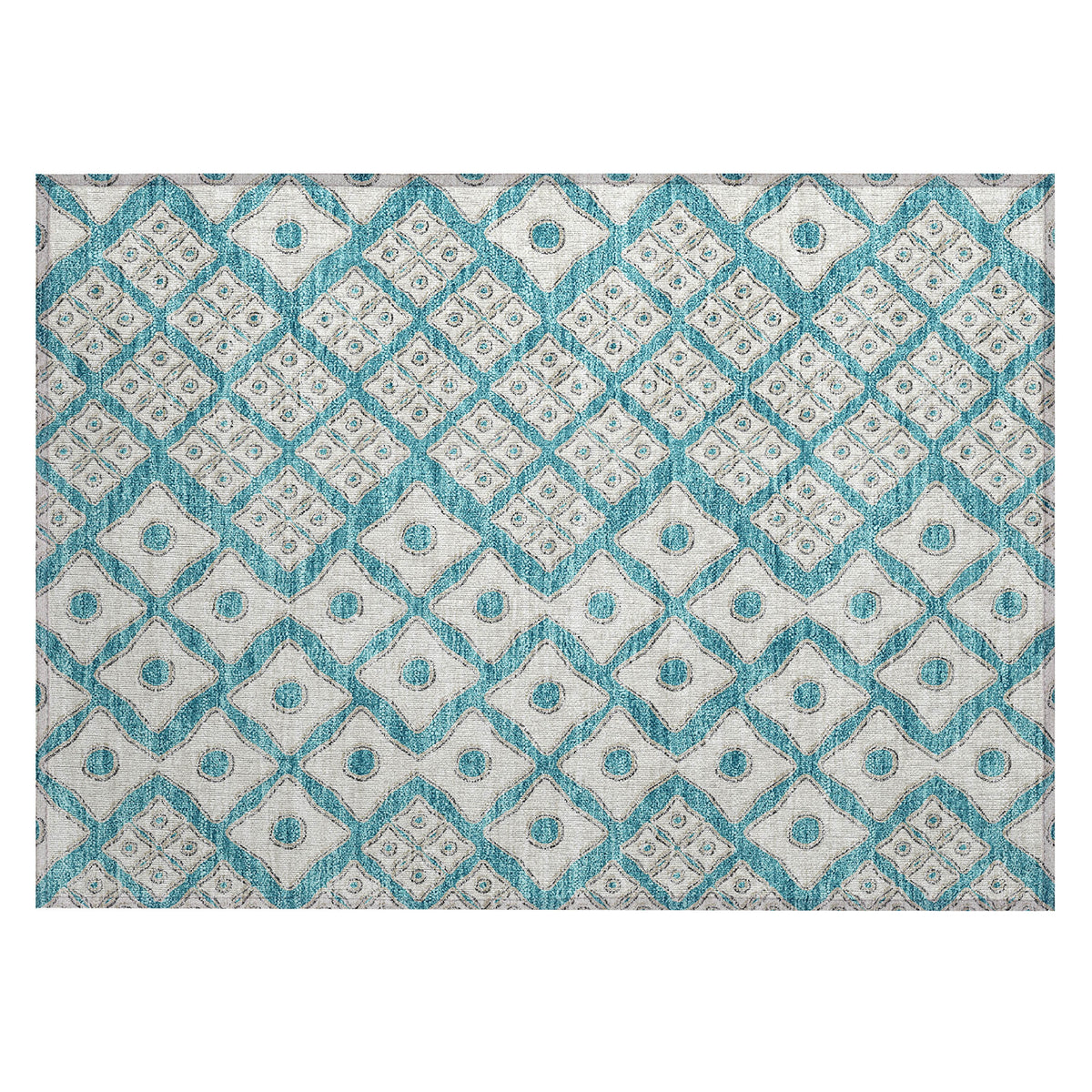 addison chantille acn866 teal rug