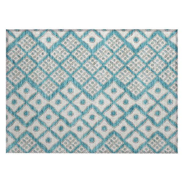addison chantille acn866 teal rug