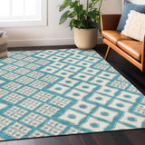 addison chantille acn866 teal rug