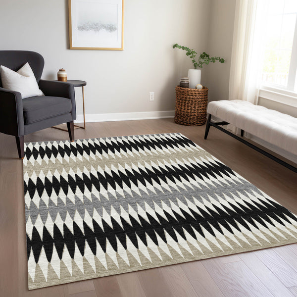 addison chantille acn867 black rug