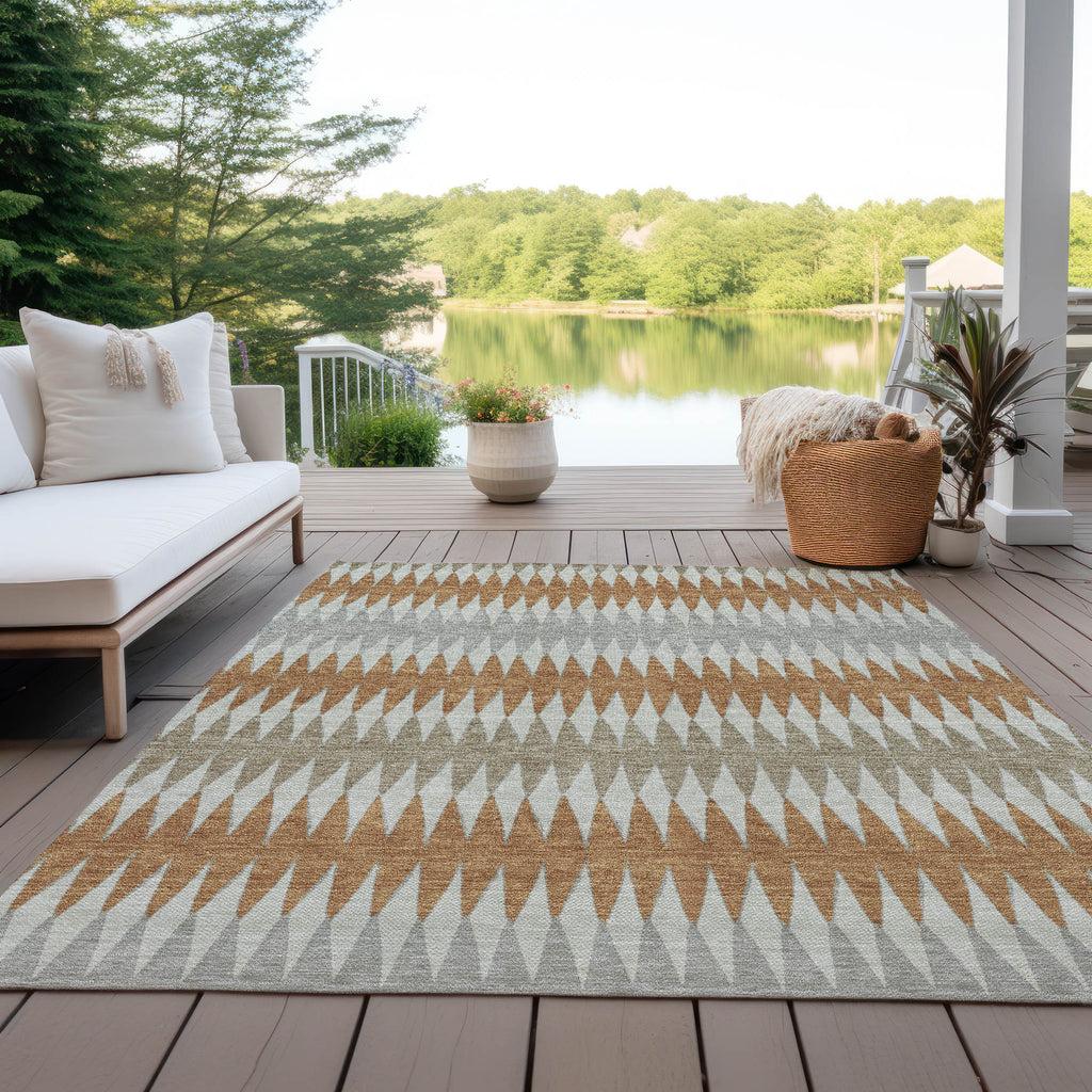 addison chantille acn867 paprika rug