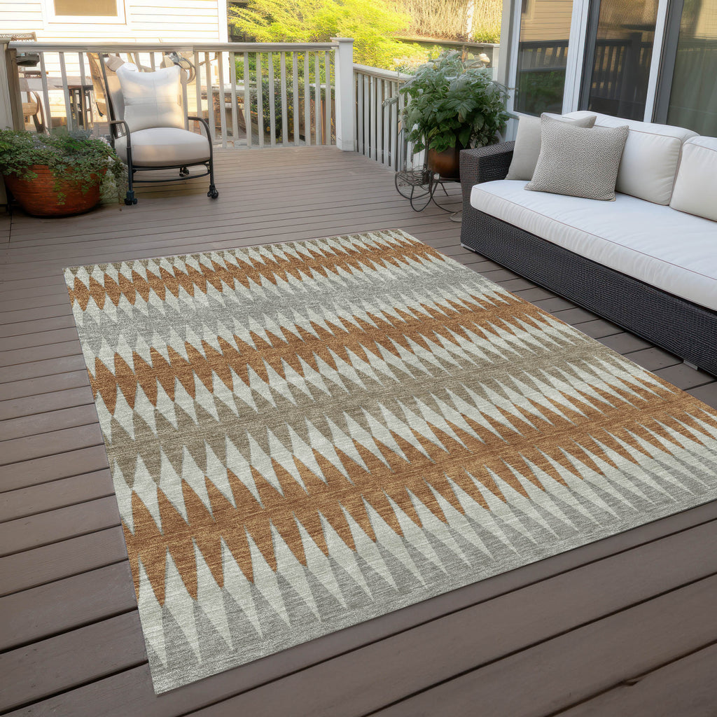 addison chantille acn867 paprika rug