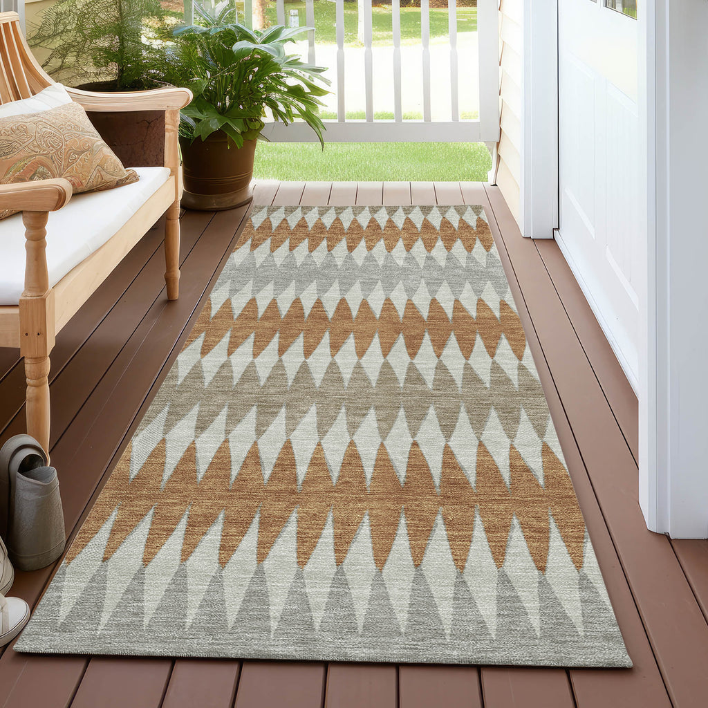 addison chantille acn867 paprika rug