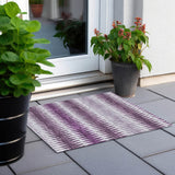 addison chantille acn867 purple rug