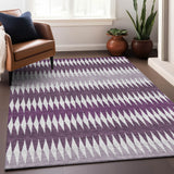 addison chantille acn867 purple rug