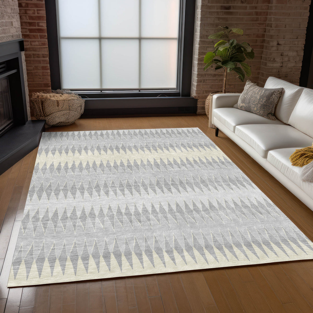 addison chantille acn867 silver rug
