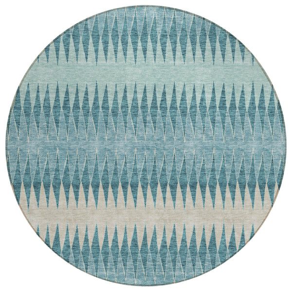 addison chantille acn867 teal rug