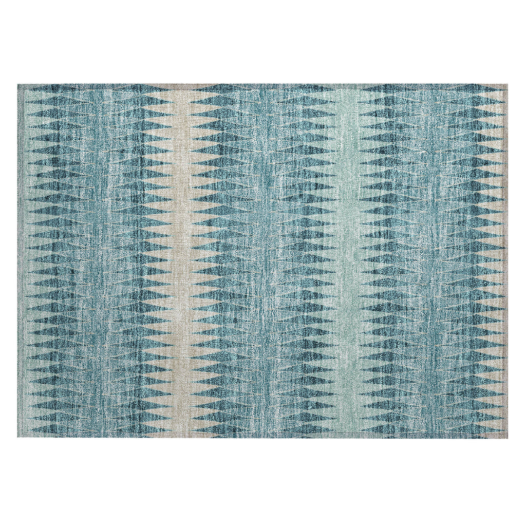 addison chantille acn867 teal rug