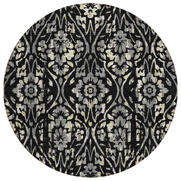 addison chantille acn868 black rug