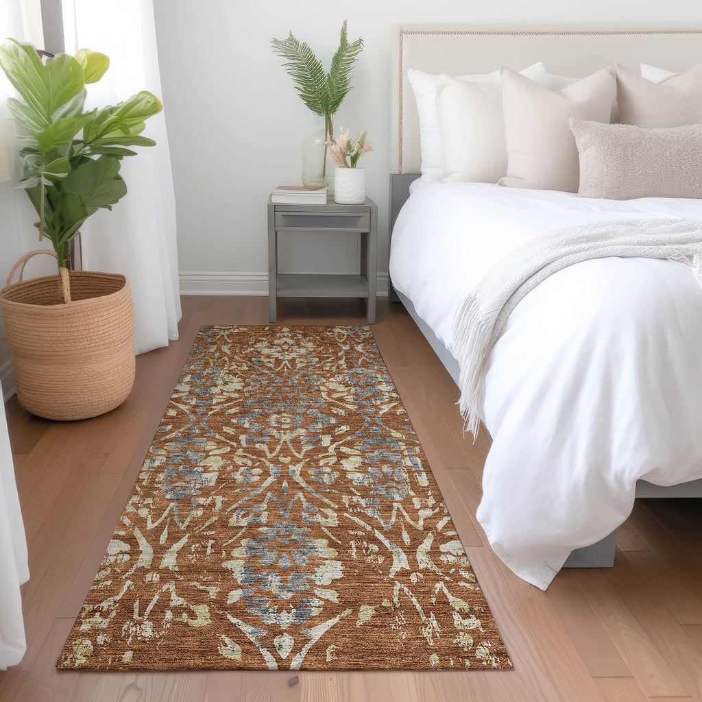 addison chantille acn868 paprika rug
