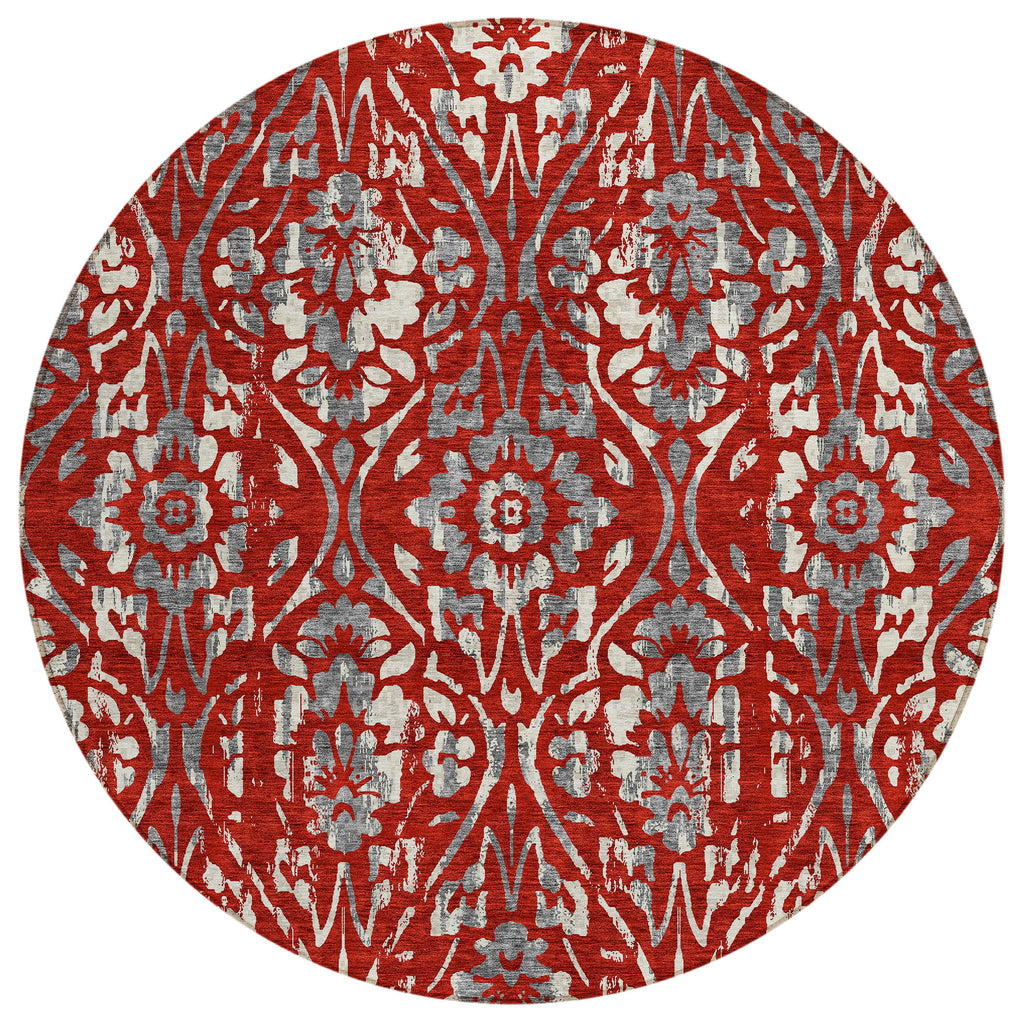 addison chantille acn868 red rug