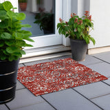 addison chantille acn868 red rug