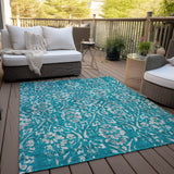 addison chantille acn868 teal rug