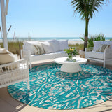 addison chantille acn868 teal rug