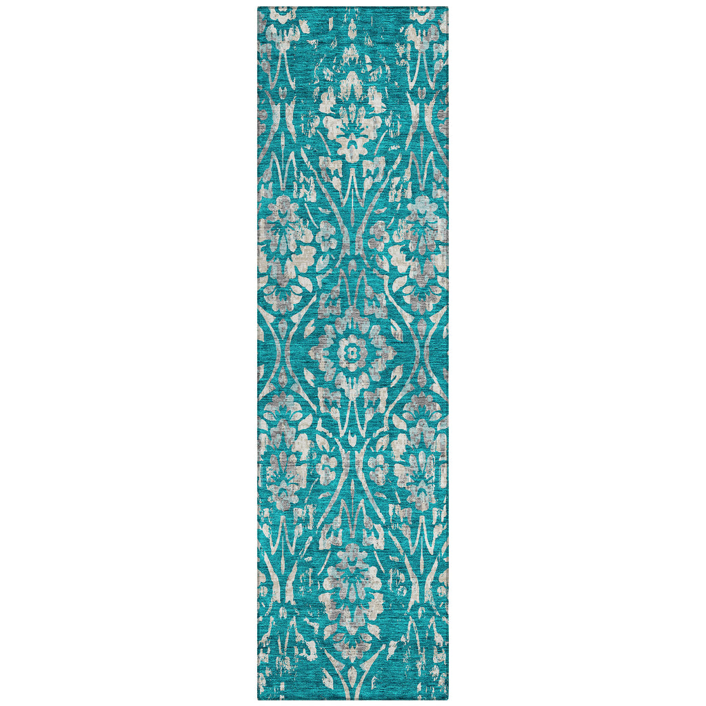 addison chantille acn868 teal rug