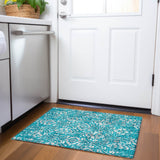 addison chantille acn868 teal rug