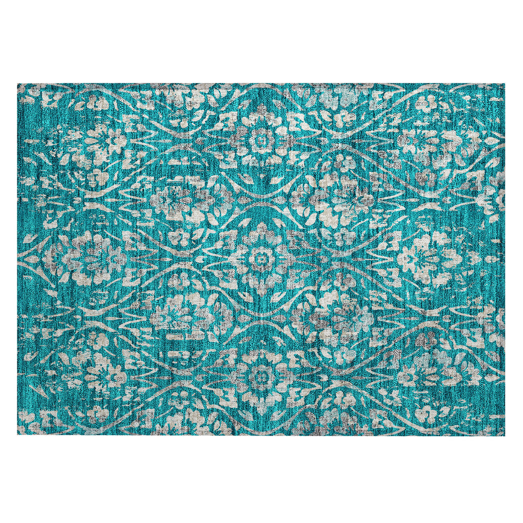 addison chantille acn868 teal rug