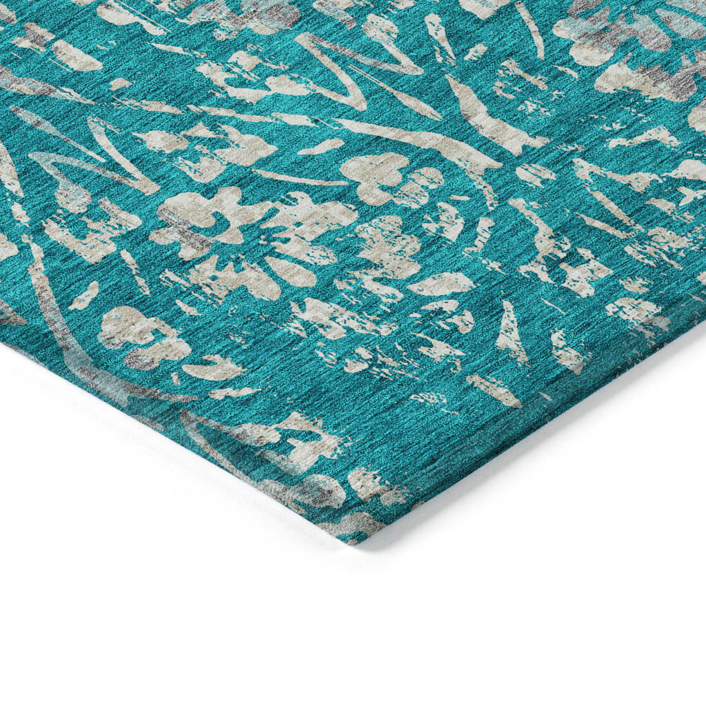 addison chantille acn868 teal rug
