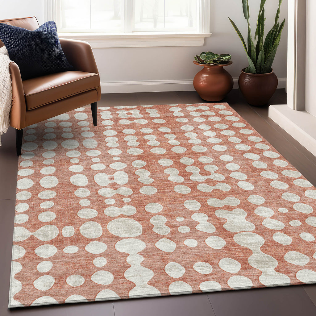 addison chantille acn869 salmon rug