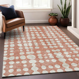 addison chantille acn869 salmon rug