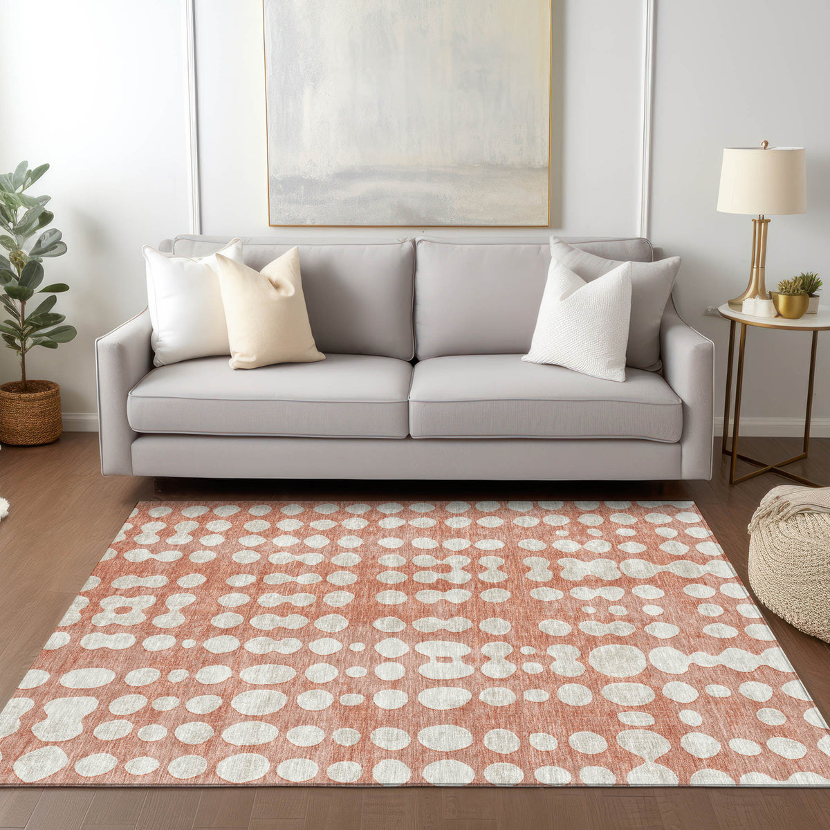 addison chantille acn869 salmon rug