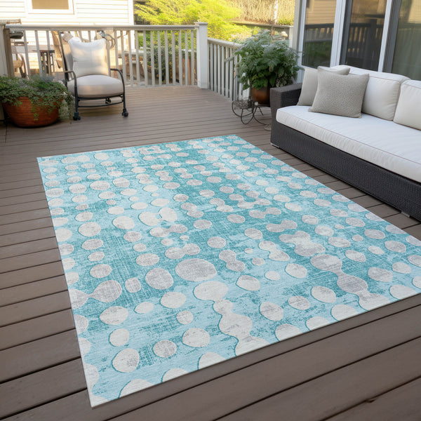addison chantille acn869 teal rug