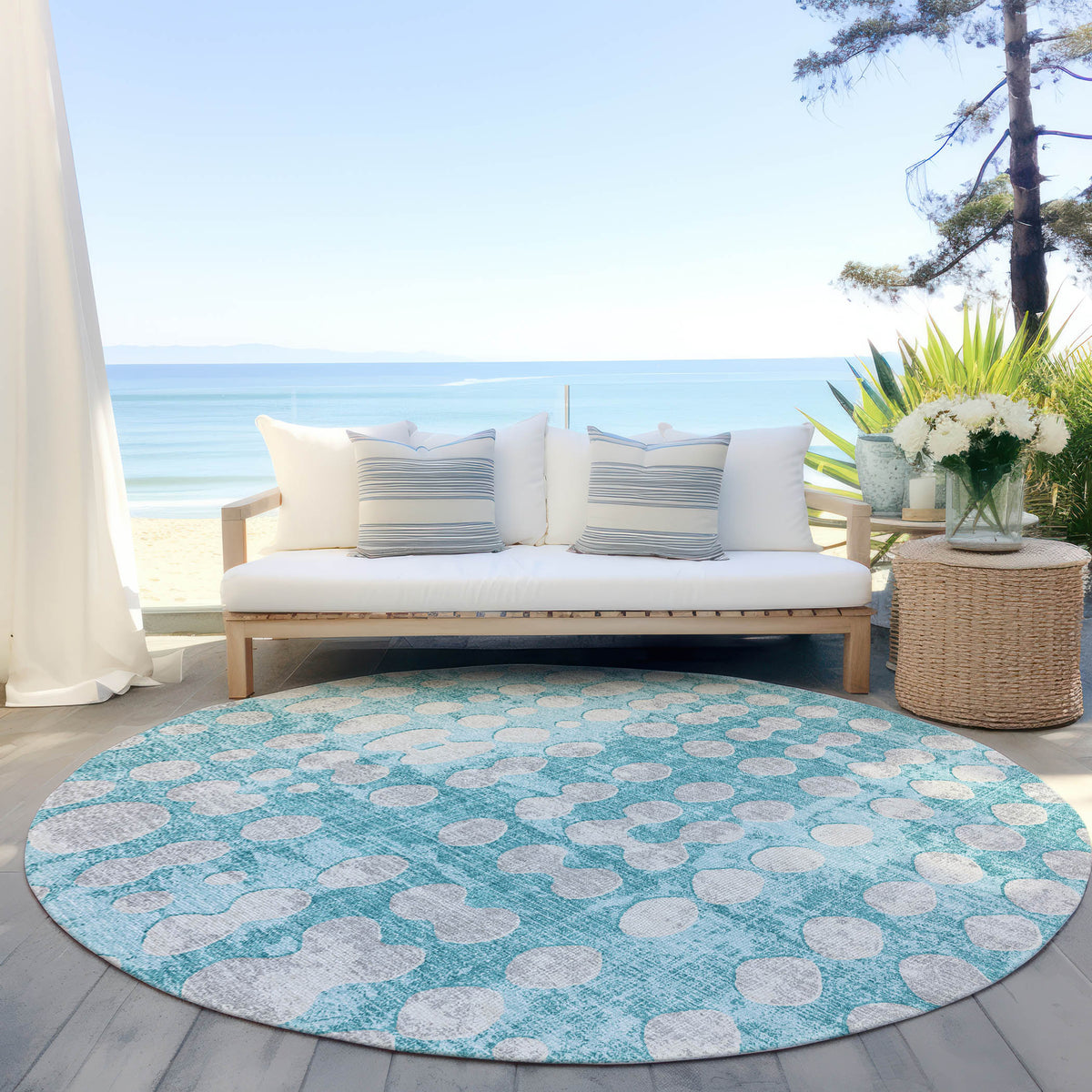 addison chantille acn869 teal rug