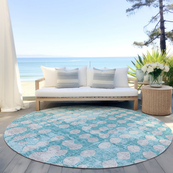 addison chantille acn869 teal rug