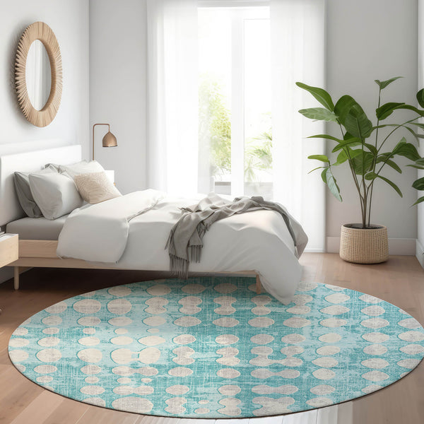 addison chantille acn869 teal rug