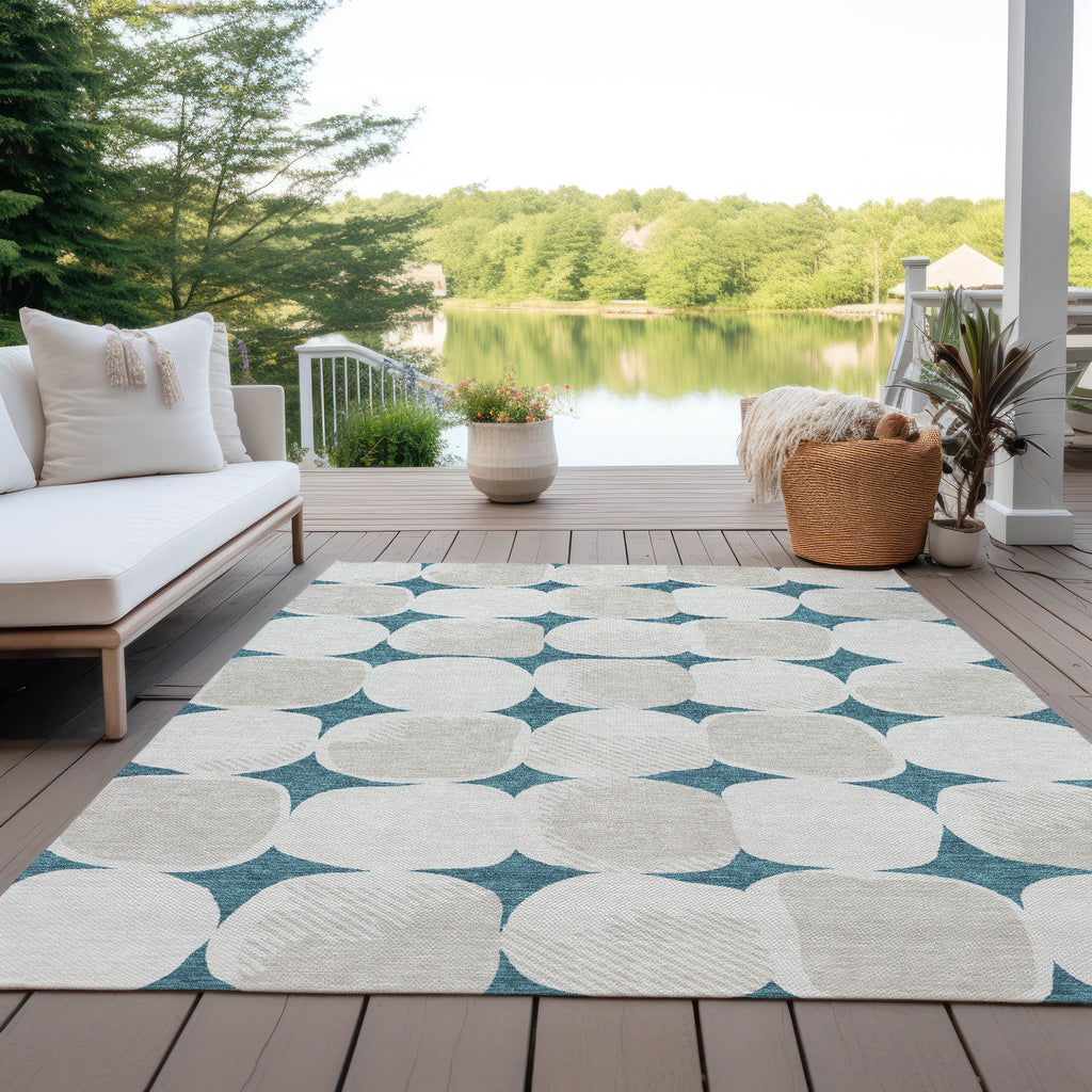 addison chantille acn870 teal rug