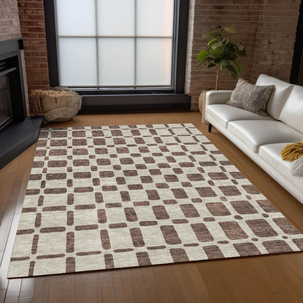 addison chantille acn871 brown rug