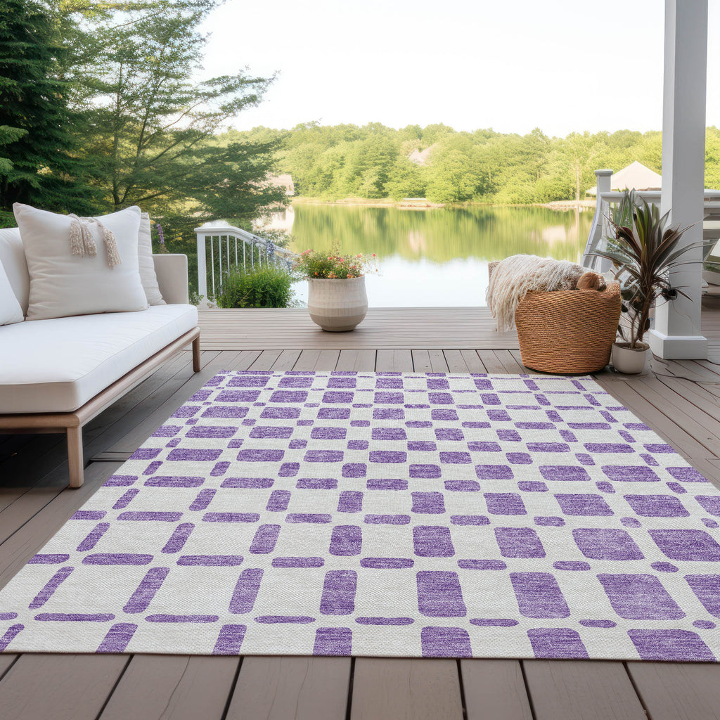 addison chantille acn871 purple rug