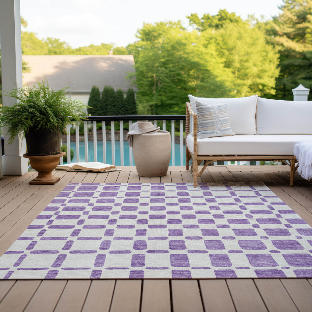 addison chantille acn871 purple rug