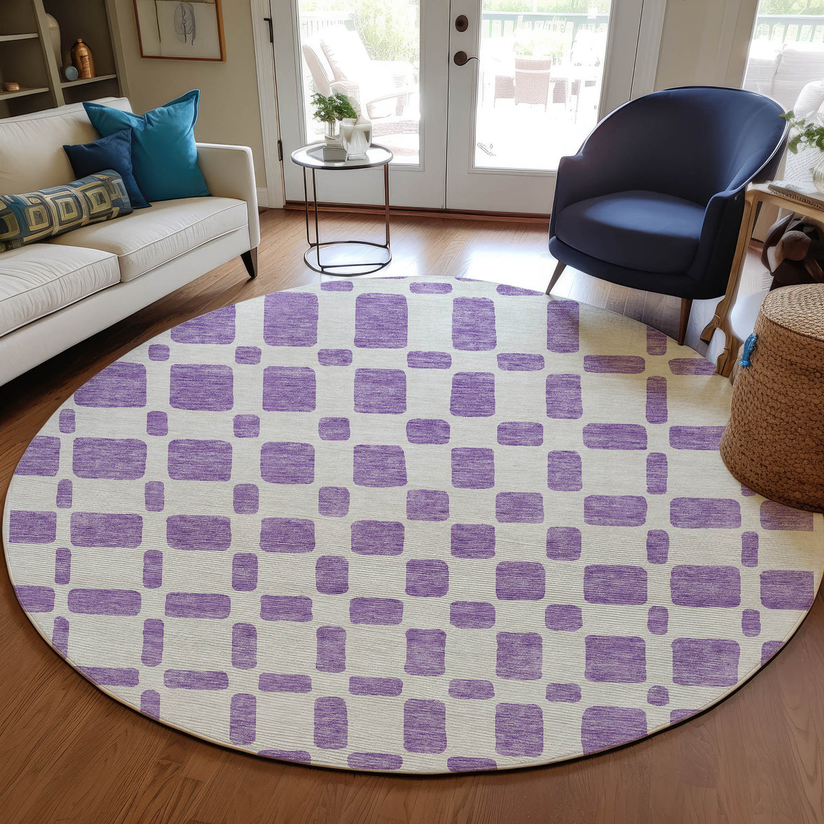 addison chantille acn871 purple rug